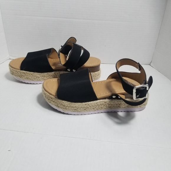 GOOD DAYS ONLY WOMEN'S WEDGE SANDALS SIZE 7.5 - Picture 3 of 11
